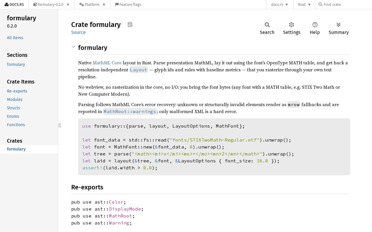 Preview of Formulary