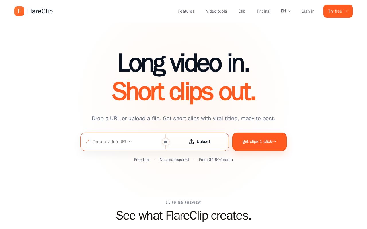 Preview of Flareclip Mv