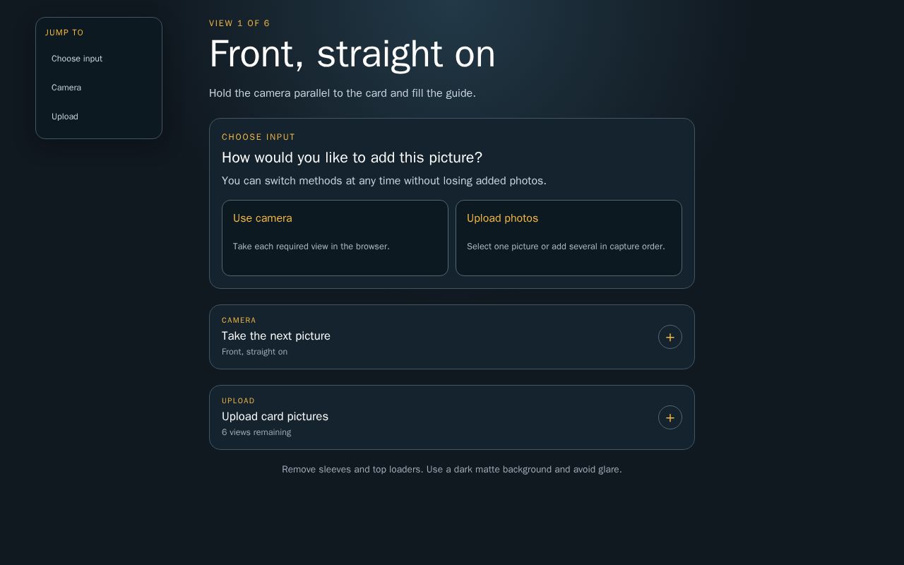 Preview of CardGrader