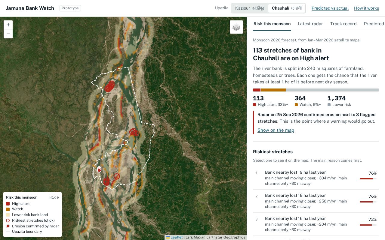 Preview of River Sentinel Prototype