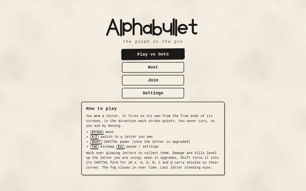 Preview of Alphabullet