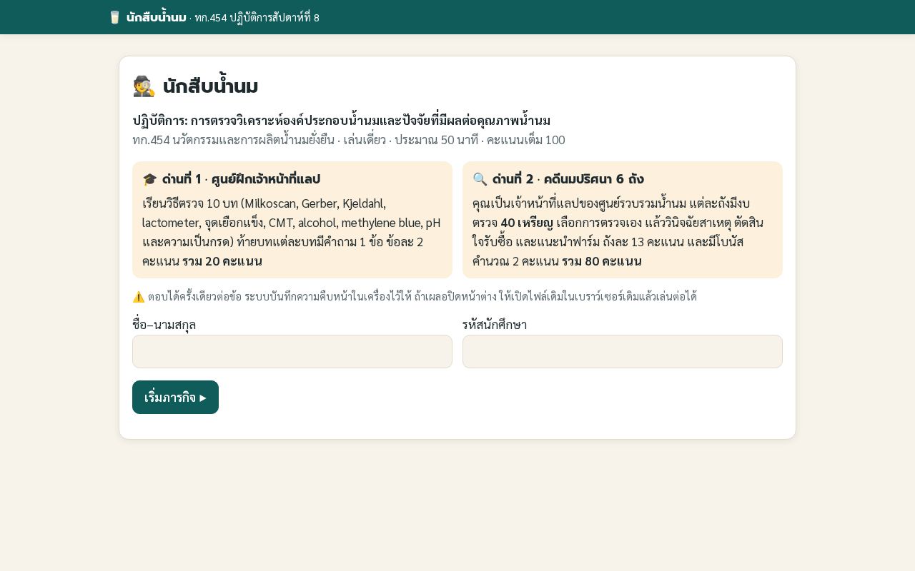 Preview of นักสืบน้ำนม