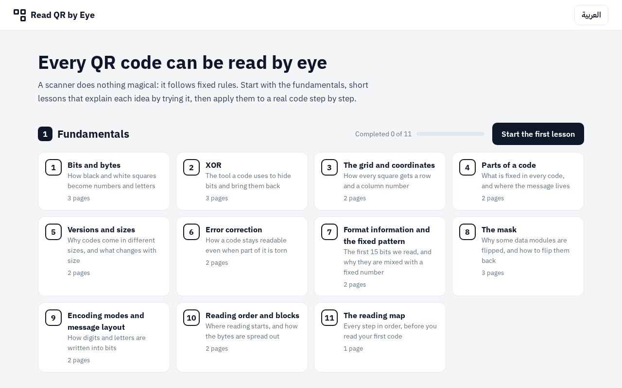 Preview of Read QR by Eye