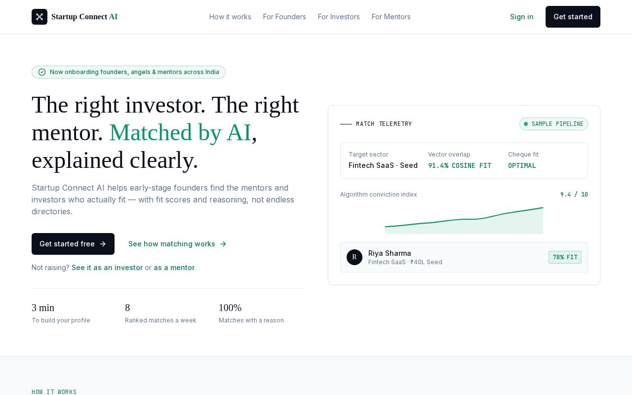 Preview of Startup Connect Ai