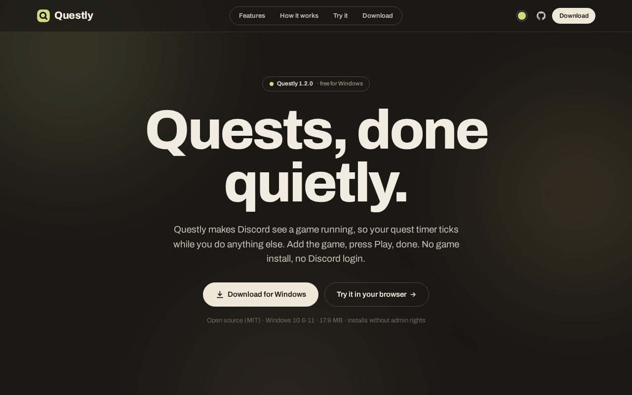 Preview of Questly