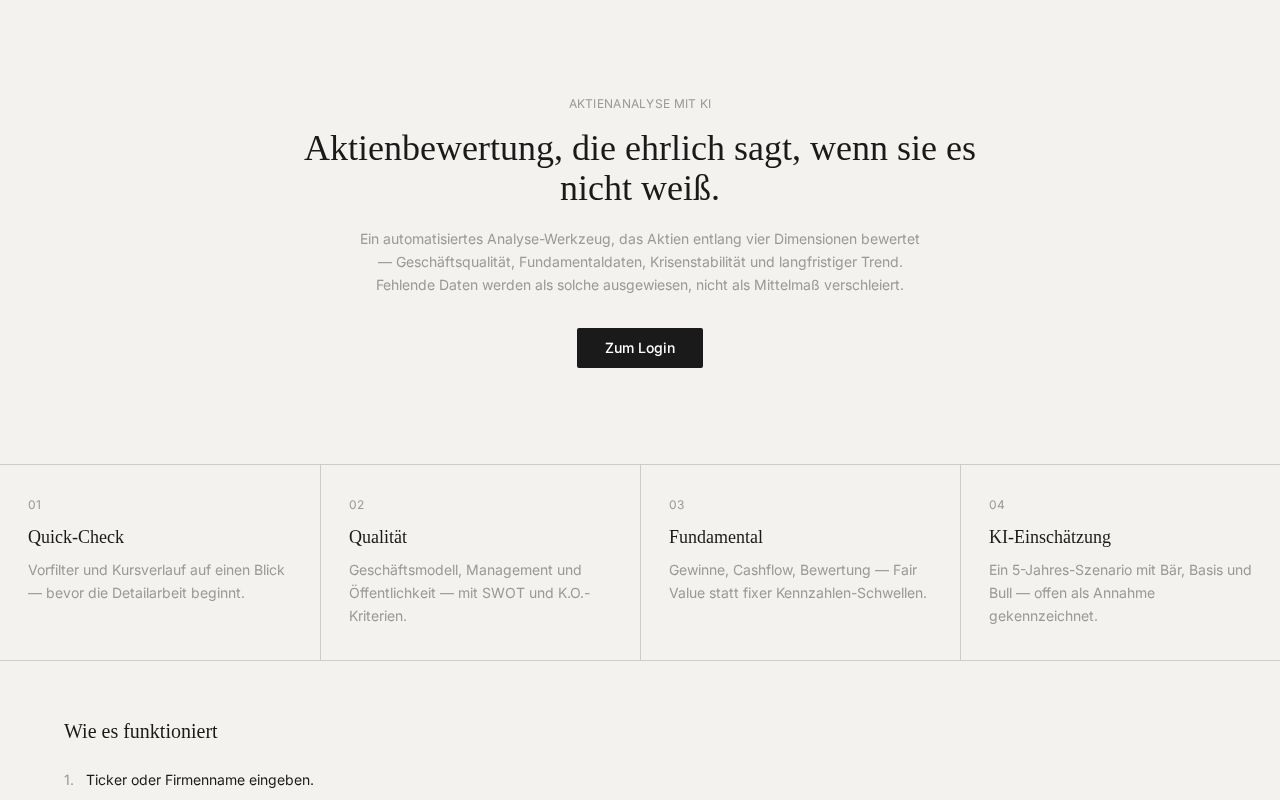 Preview of Aktienanalyse Mit KI