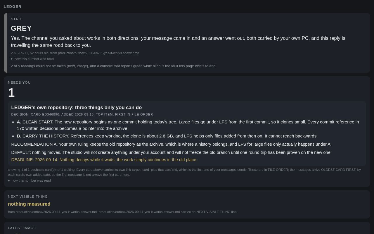 Preview of Ledger