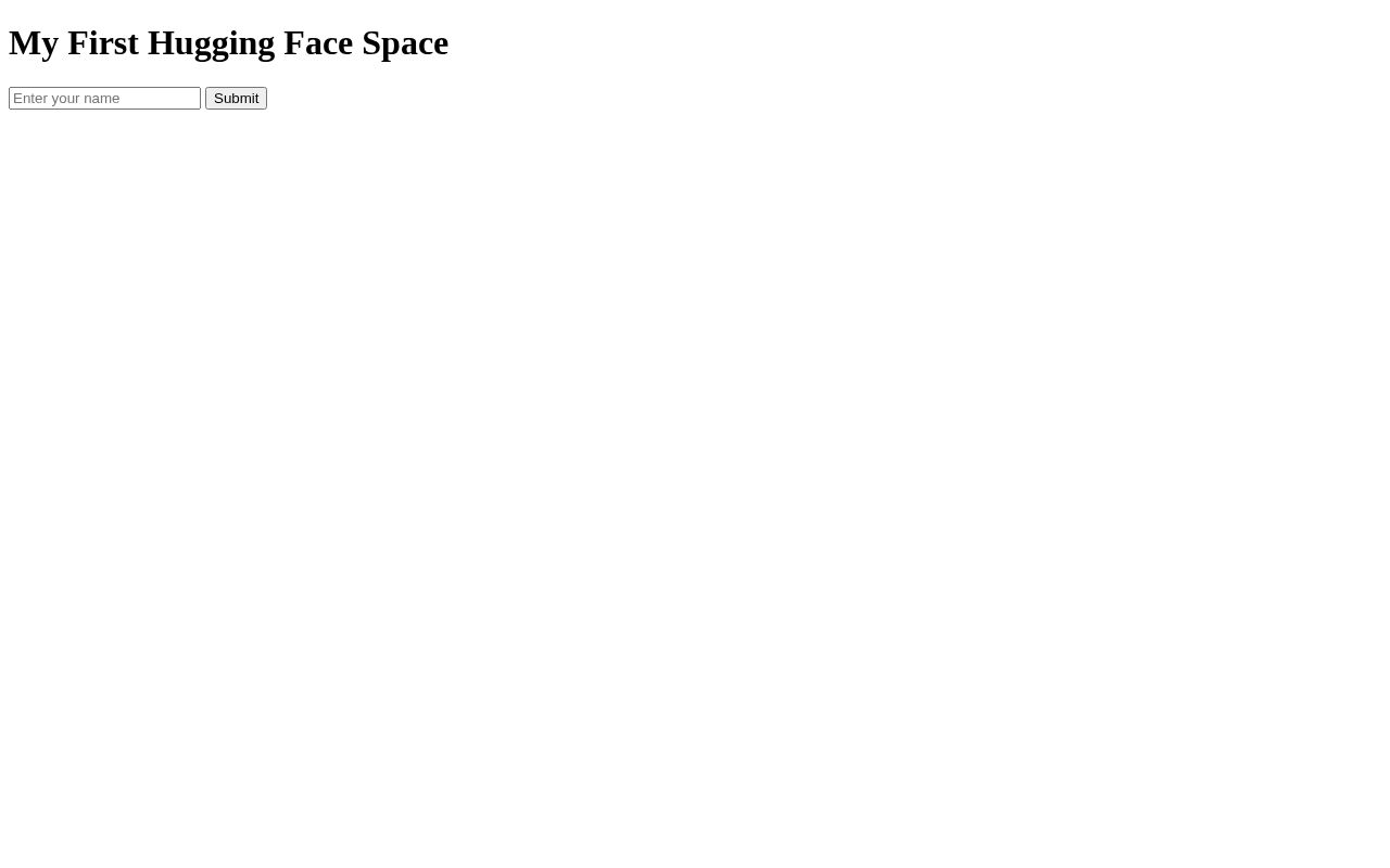 Preview of My First App