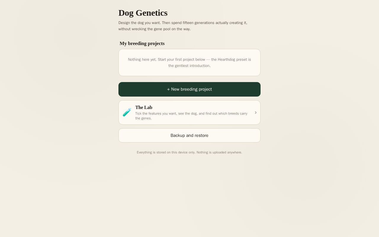 Preview of Dog Genetics