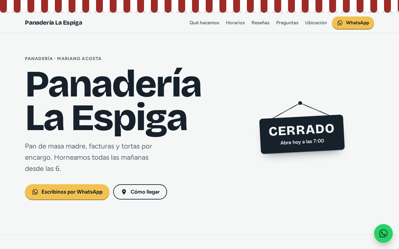 Preview of Plantilla Negocio Local