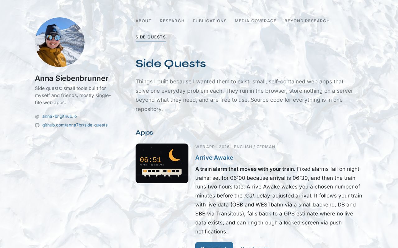 Preview of Side Quests