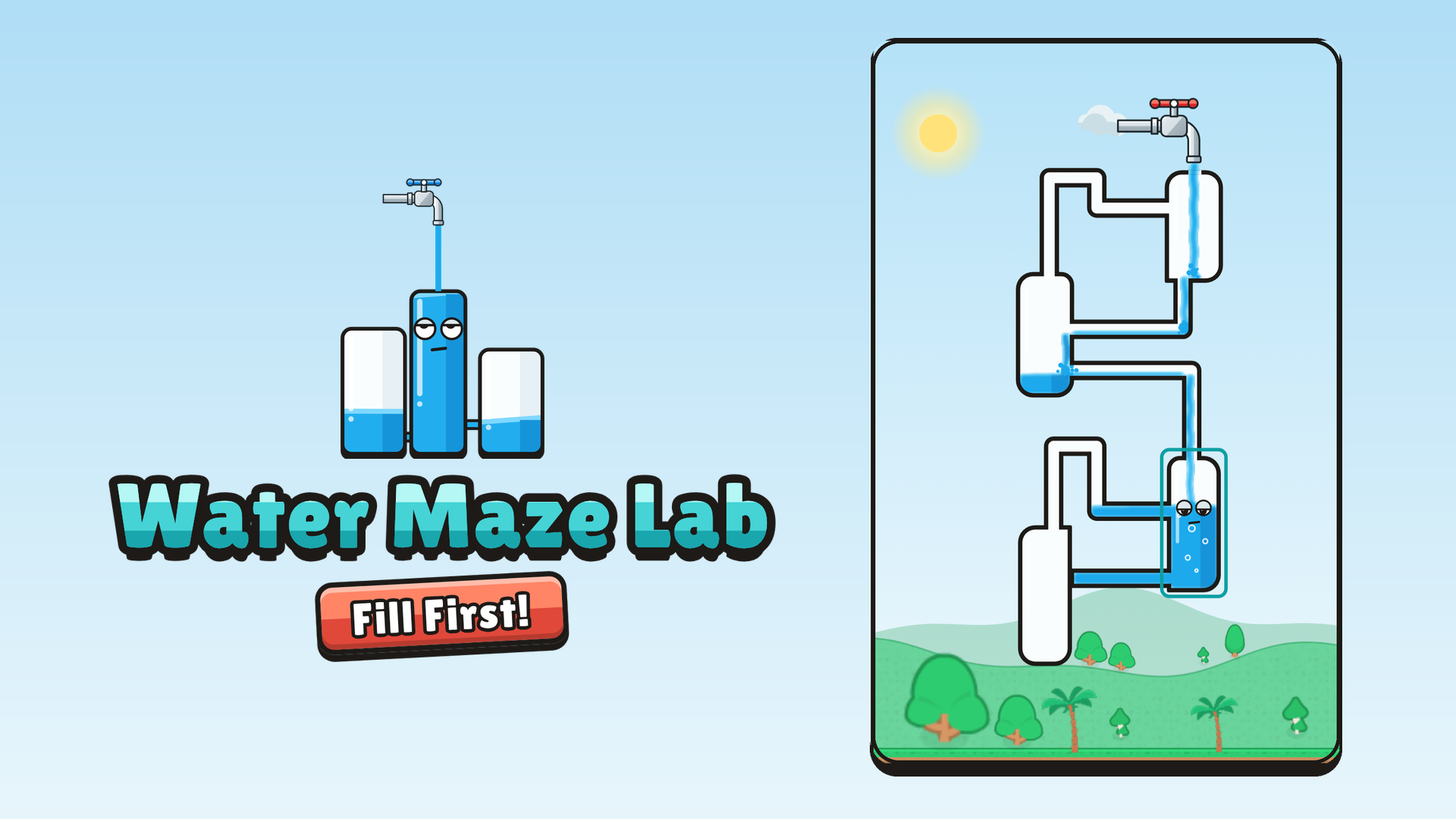 Preview of Water Maze Lab: Fill First!