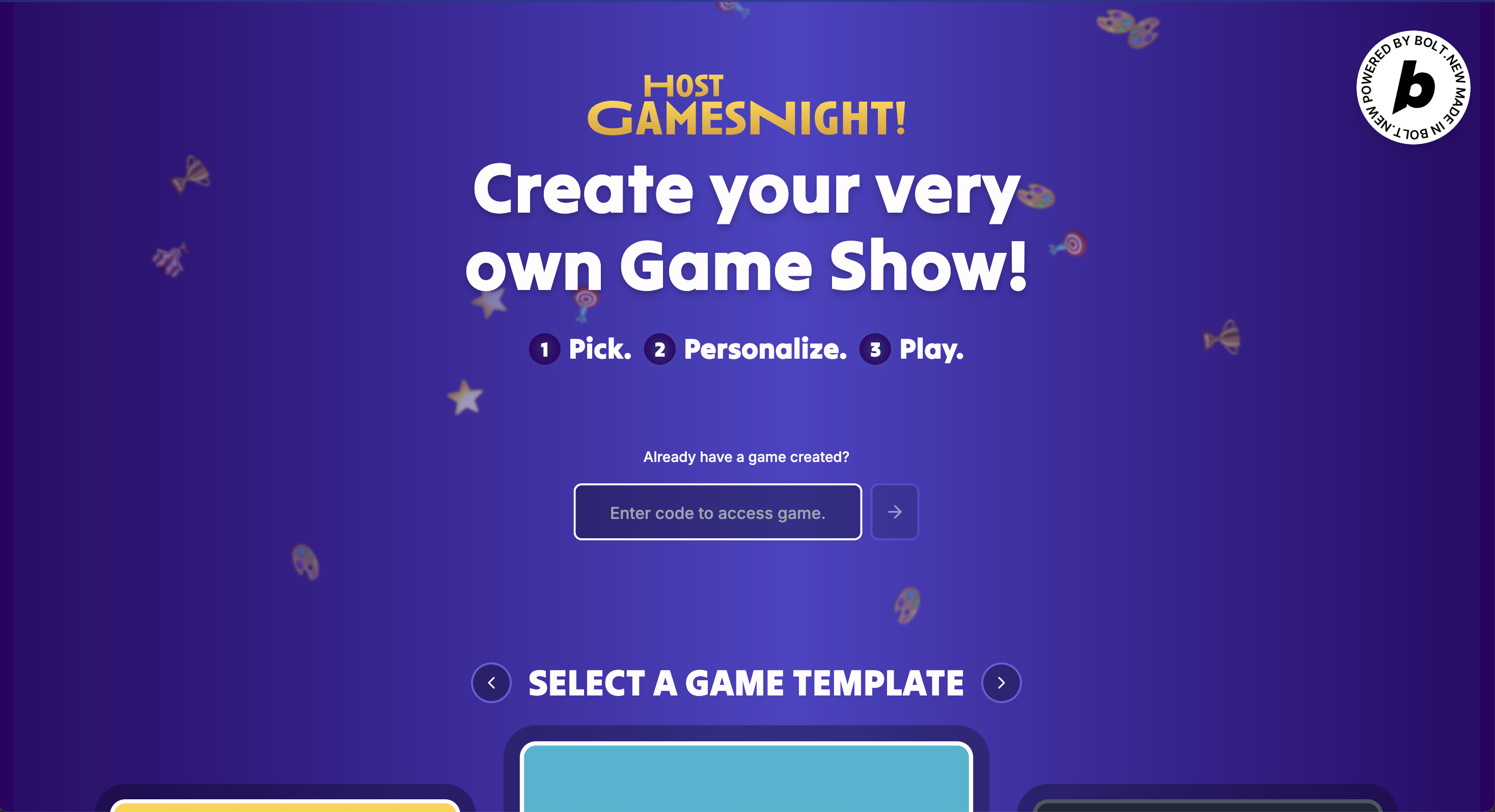 Preview of Host Games Night
