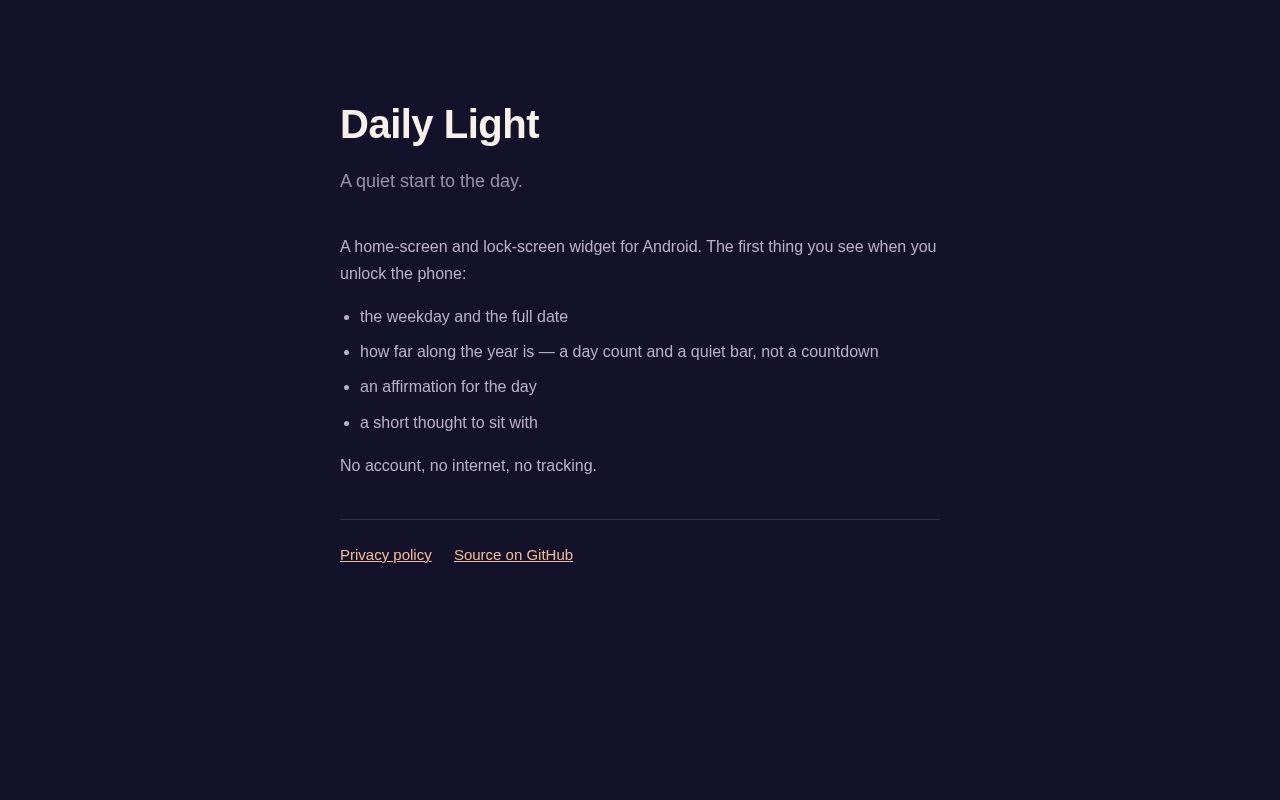 Preview of DailyLight