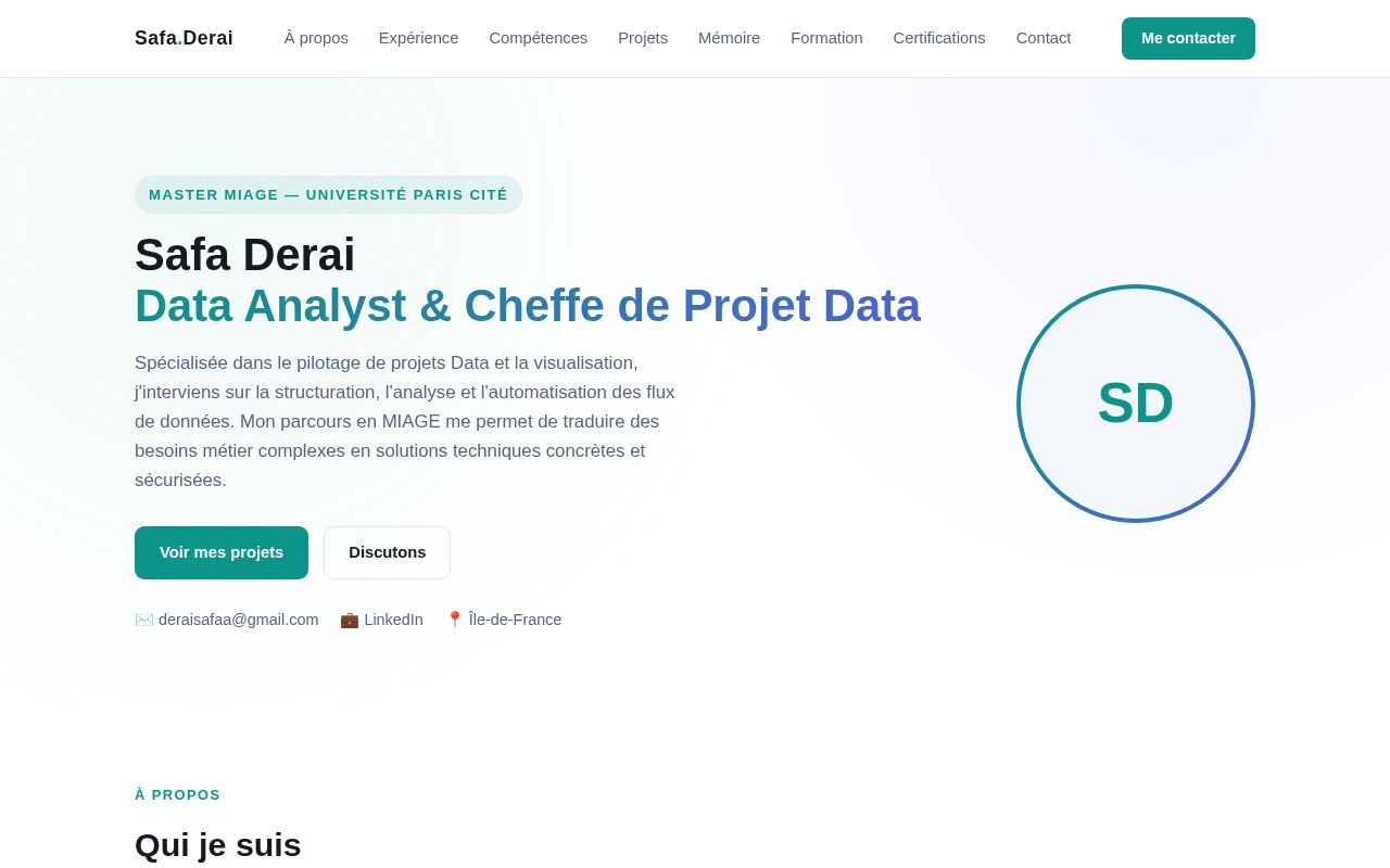 Preview of SafaDerai Github Io