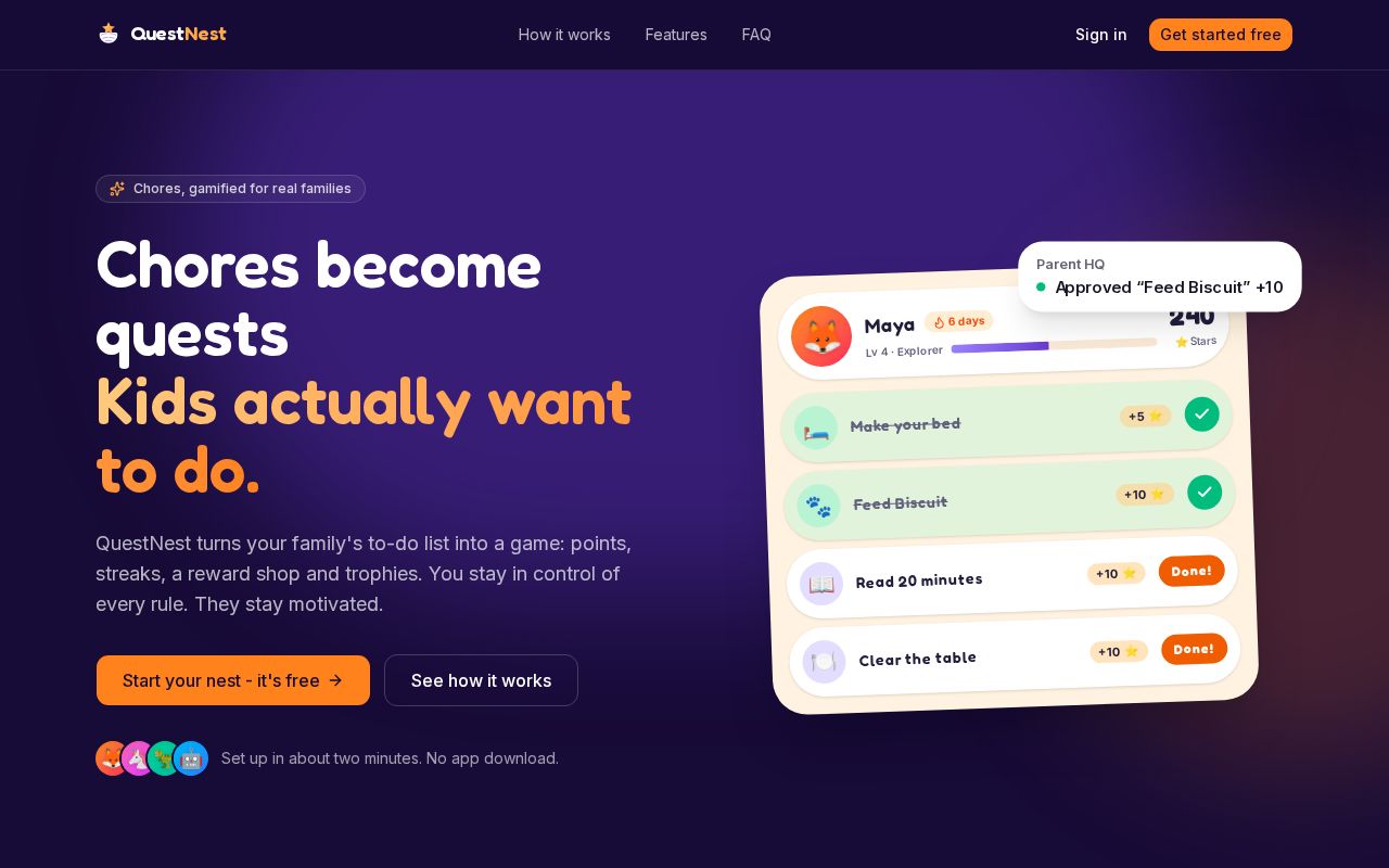 Preview of QuestNest