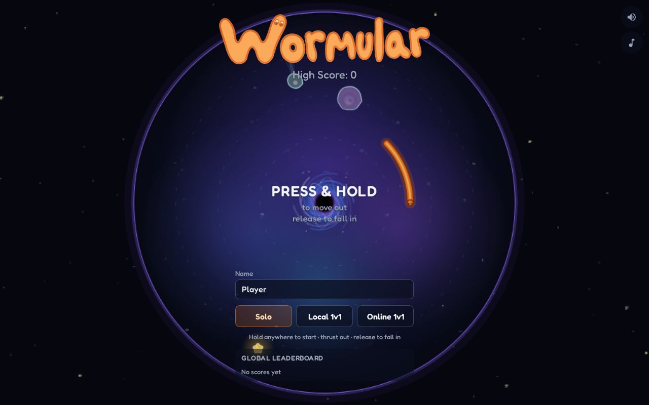 Preview of A gravitational twist on the classic Snake game!