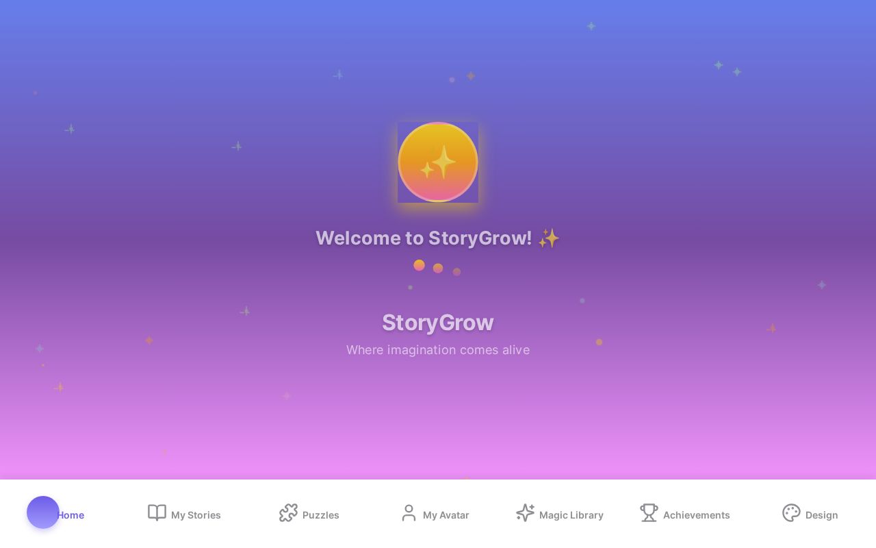 Preview of Story Grow App