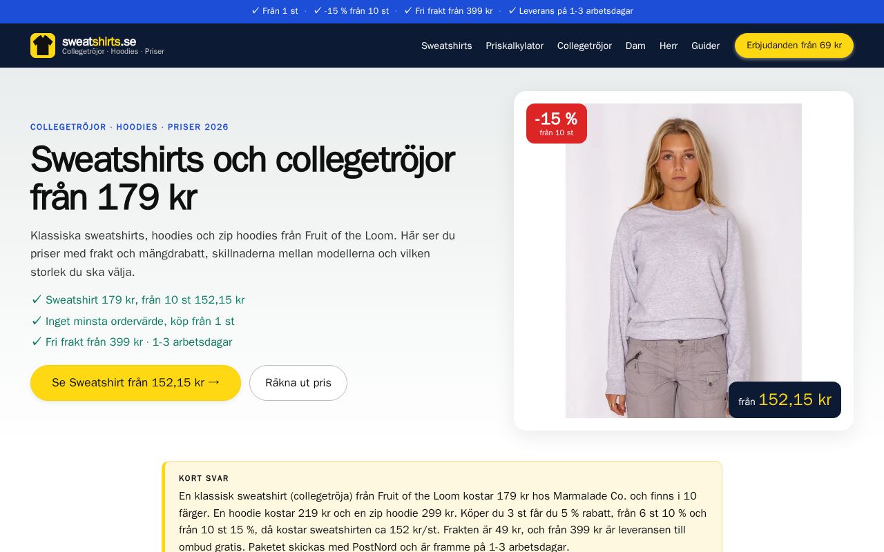 Preview of sweatshirts.se (bygget fra skoenheden/satellitter, ret ikke her)