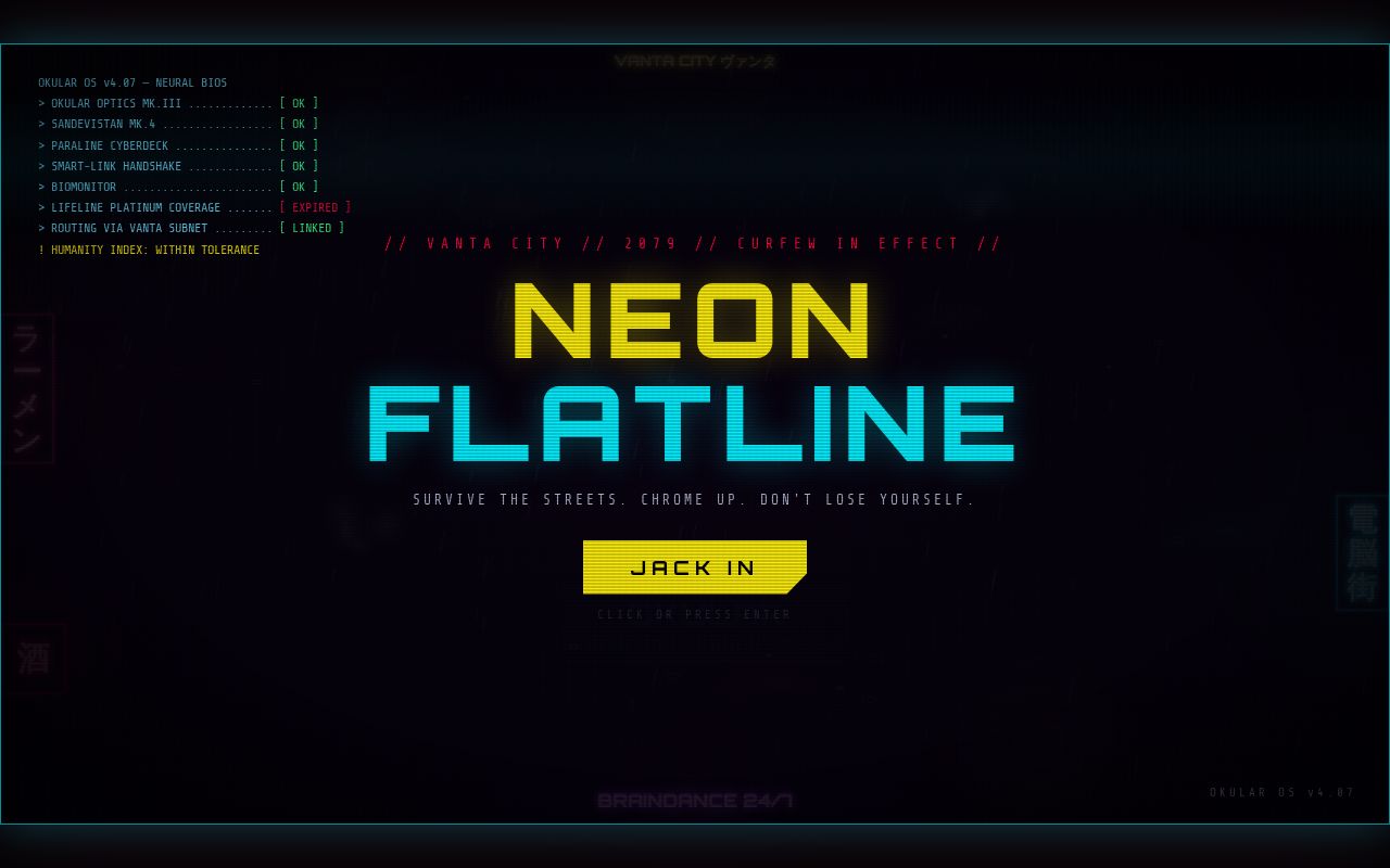Preview of Neon Flatline