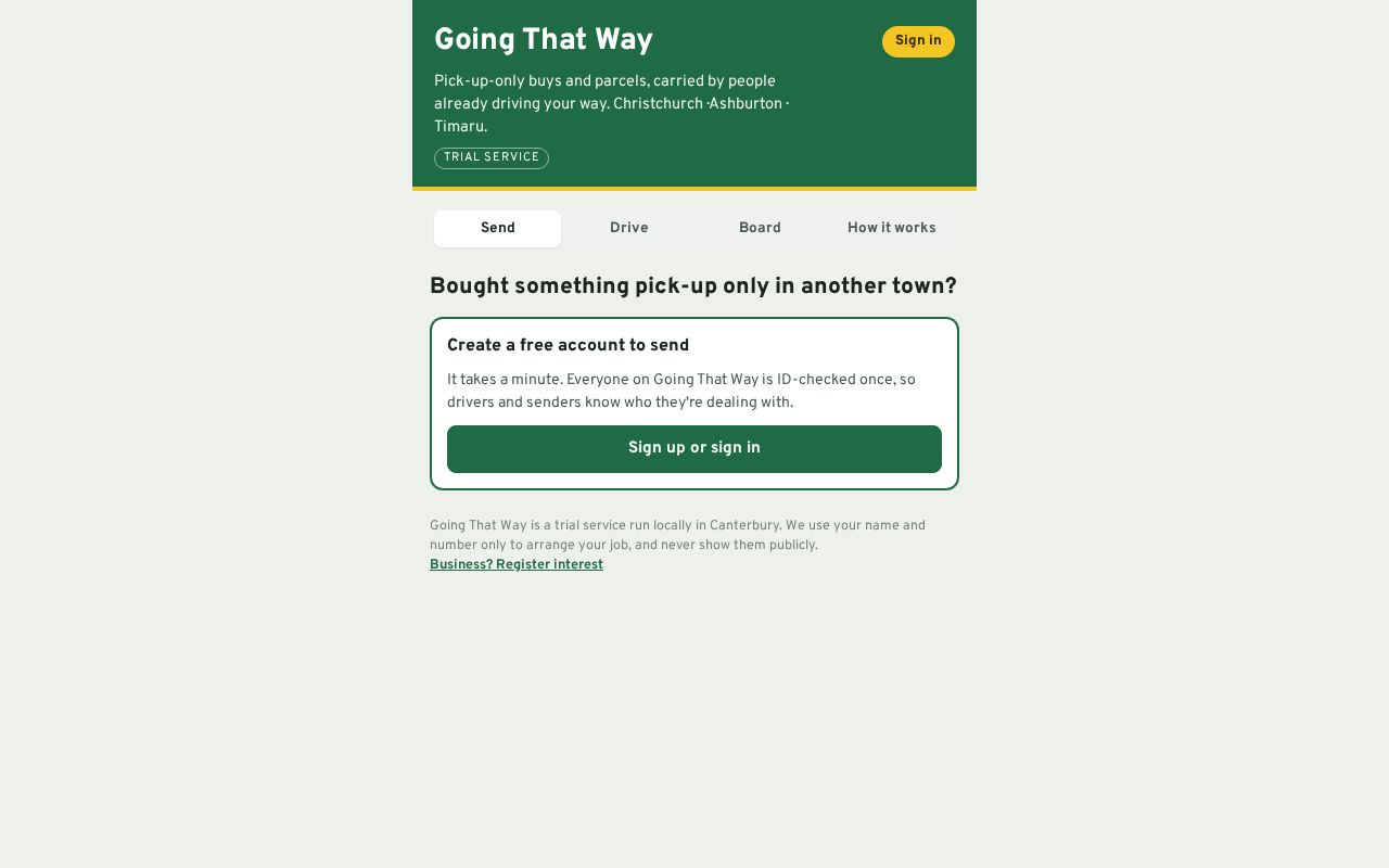 Preview of Goingthatway