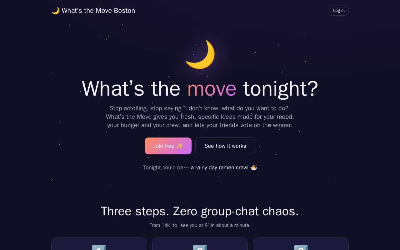 Preview of Whatsthemove