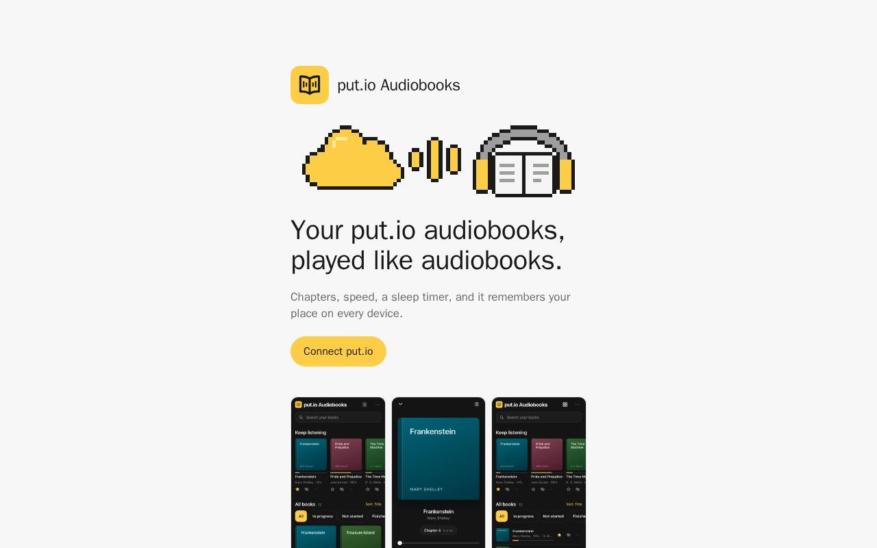 Preview of Putio Audiobooks