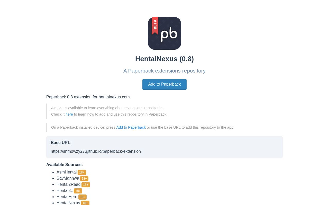 Preview of Paperback iOS extension