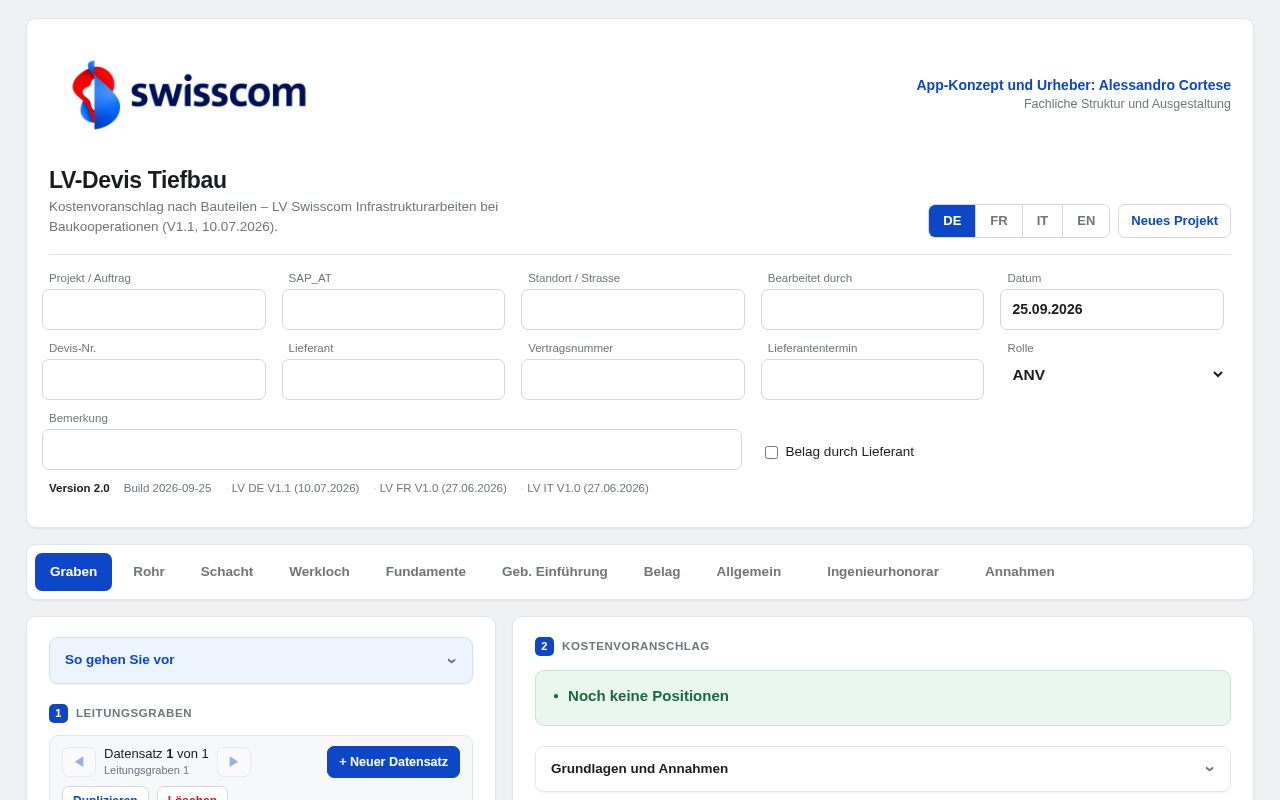 Preview of LV DEVIS TOOL