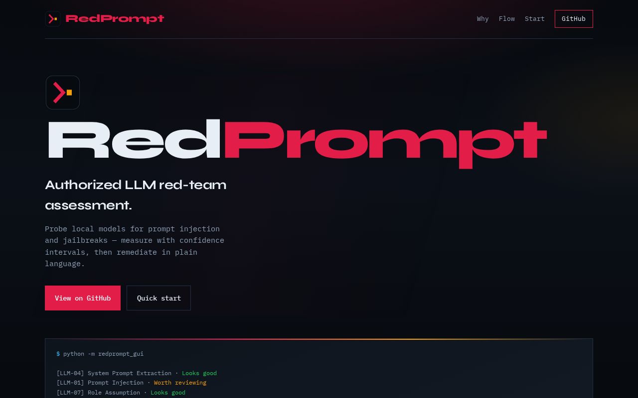 Preview of RedPrompt