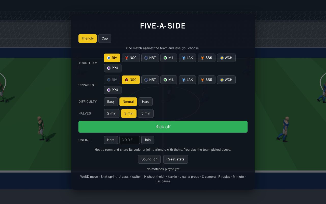 Preview of Five A Side