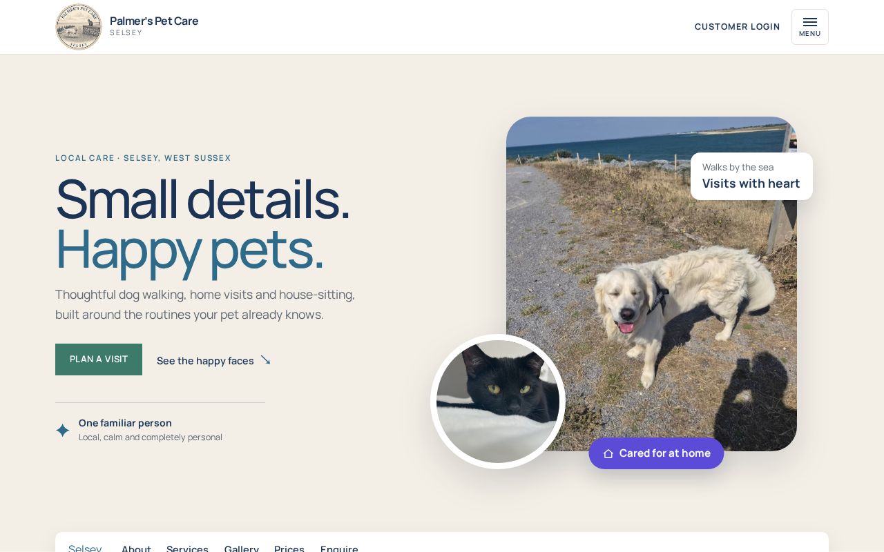 Preview of Palmer’s Pet Care
