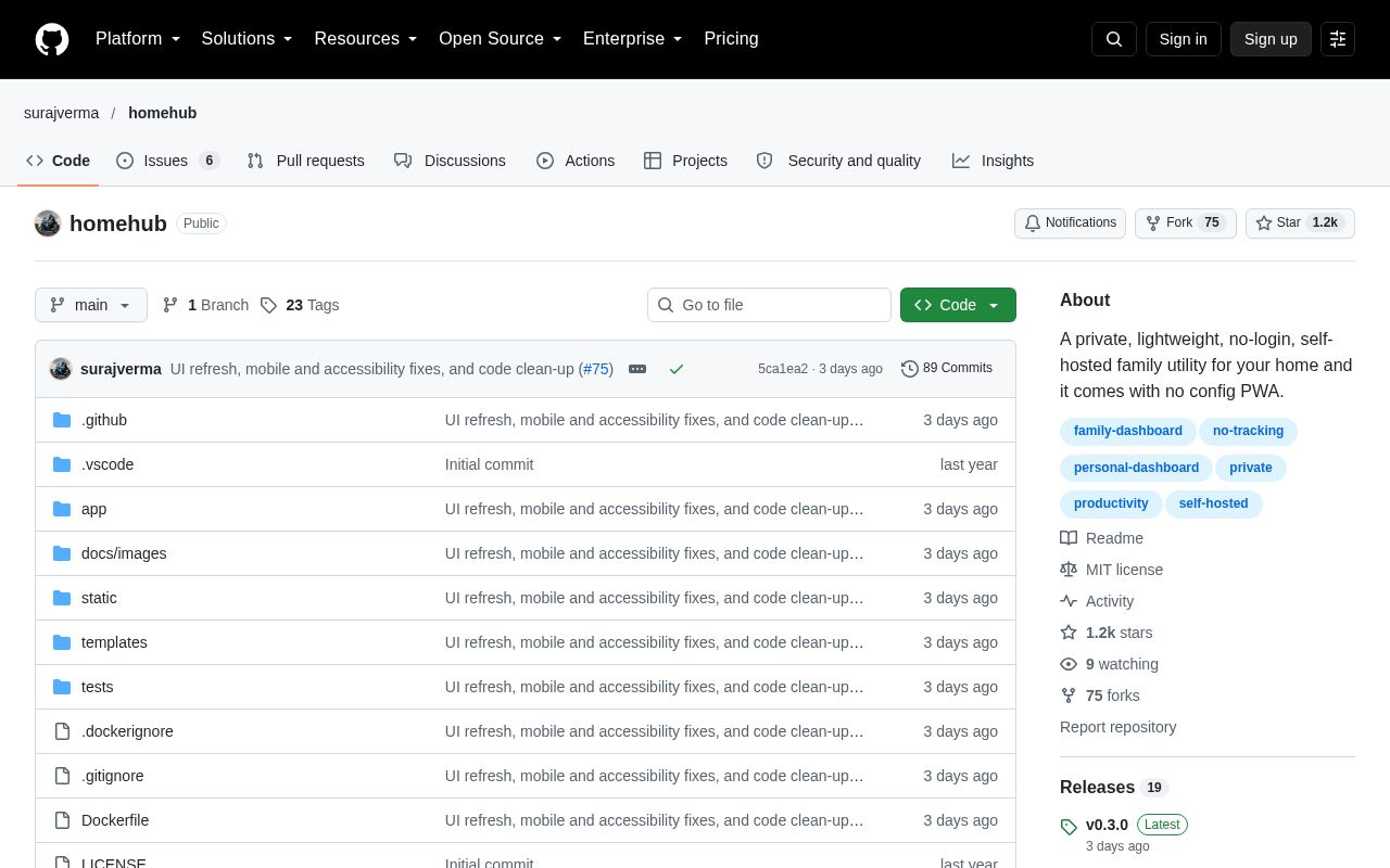 Preview of Homehub