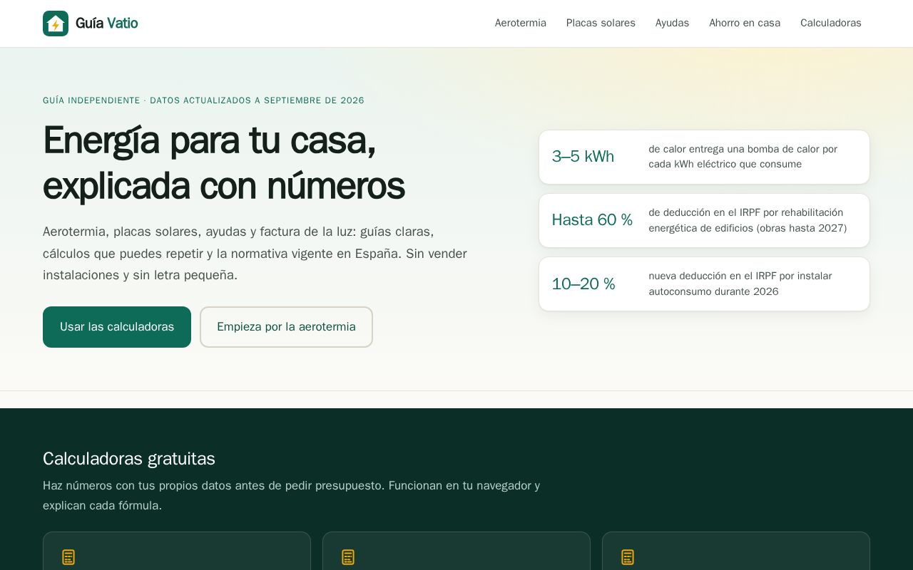 Preview of Guiavatio Web