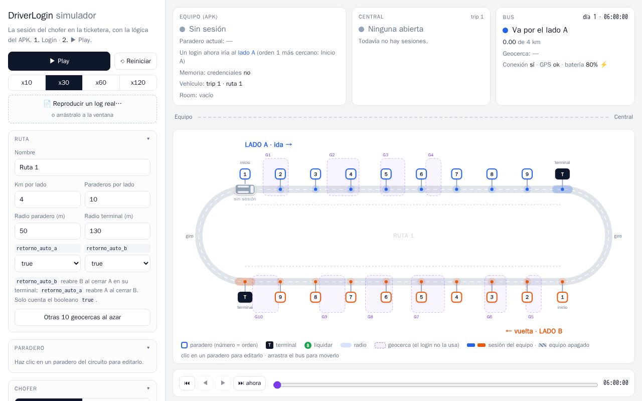 Preview of Driverlogin