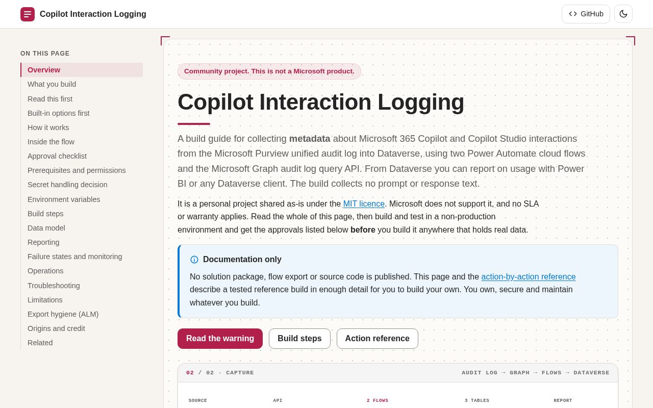 Preview of Copilot Interaction Logging
