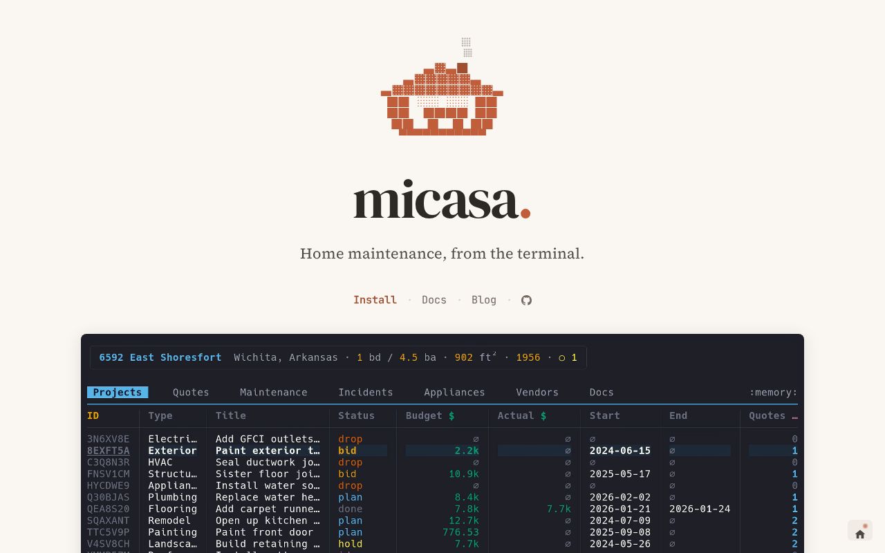 Preview of Micasa