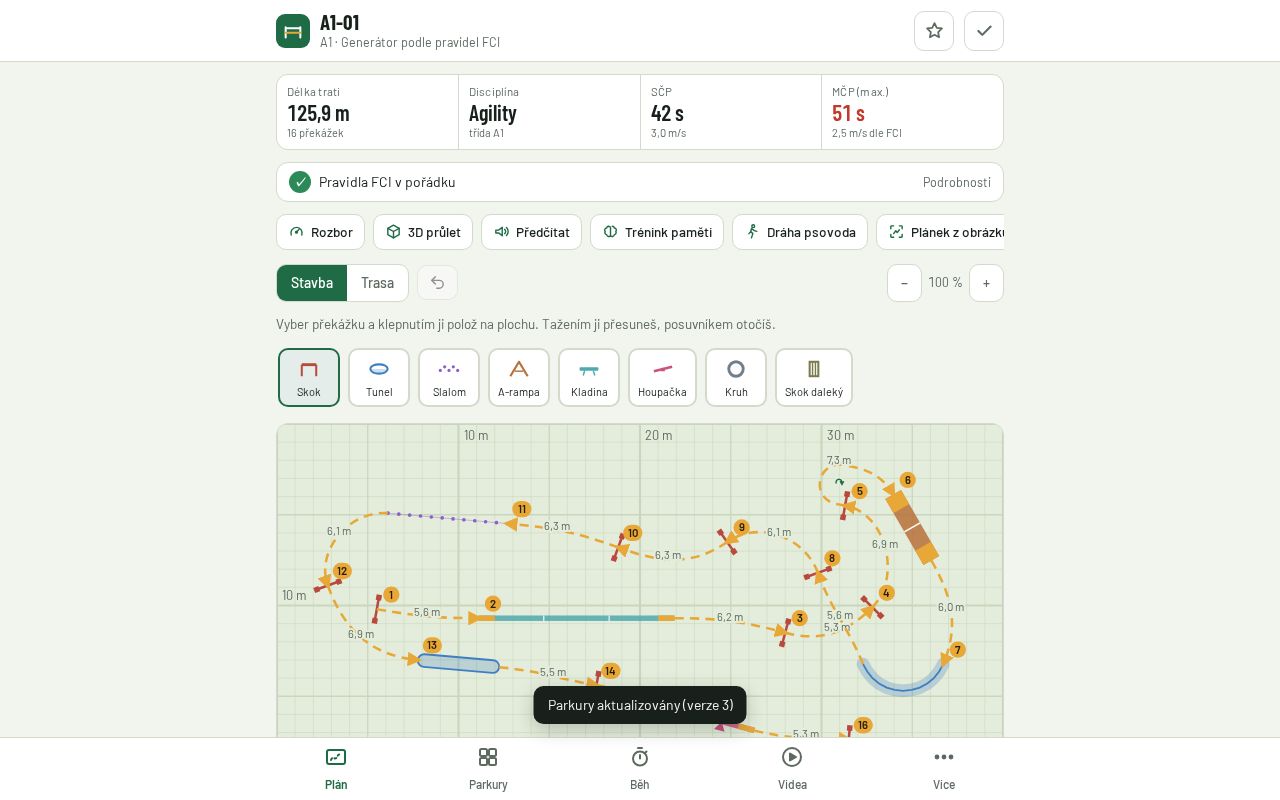 Preview of Agility Trasa
