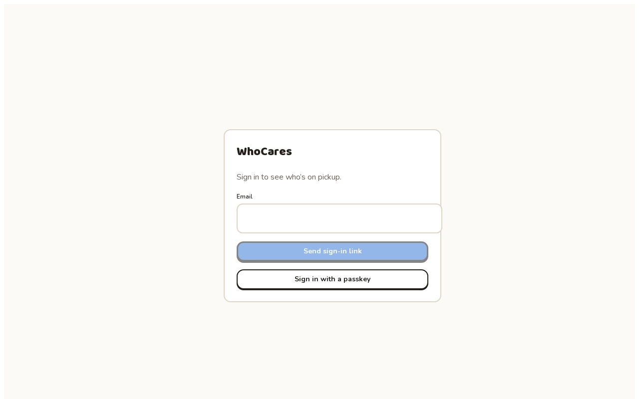 Preview of Who Cares