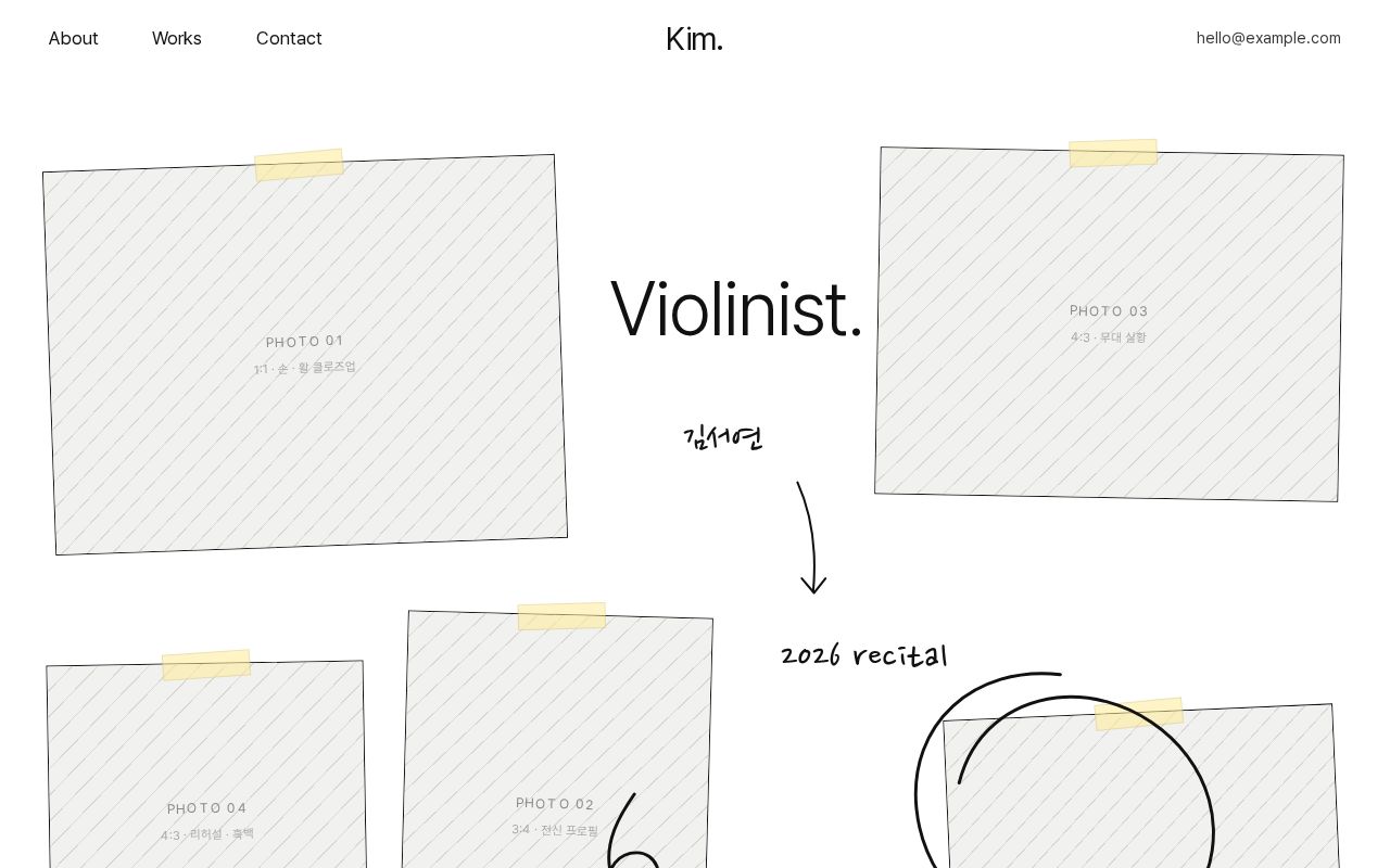 Preview of Portfolio Example