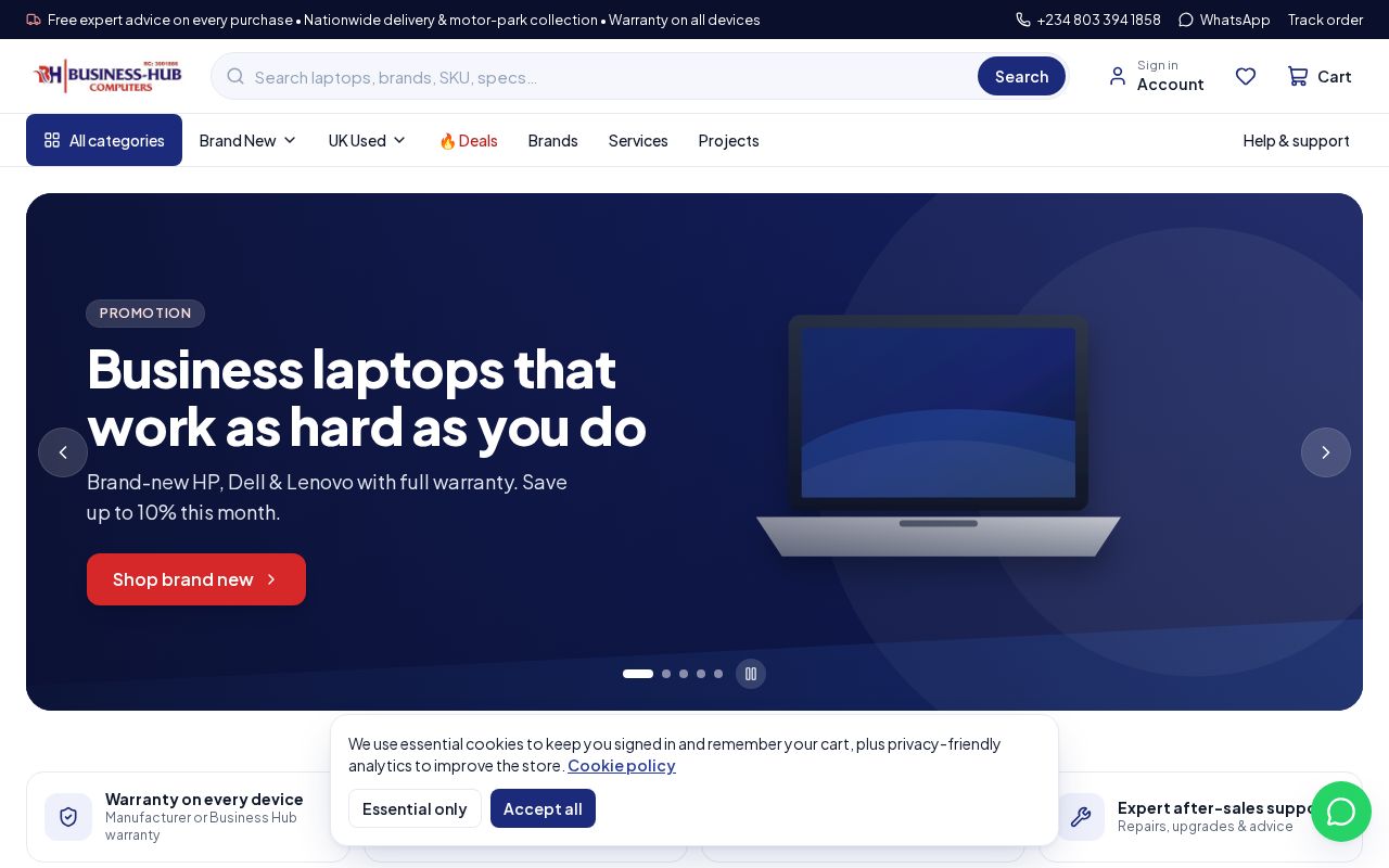 Preview of Business Hub Computers