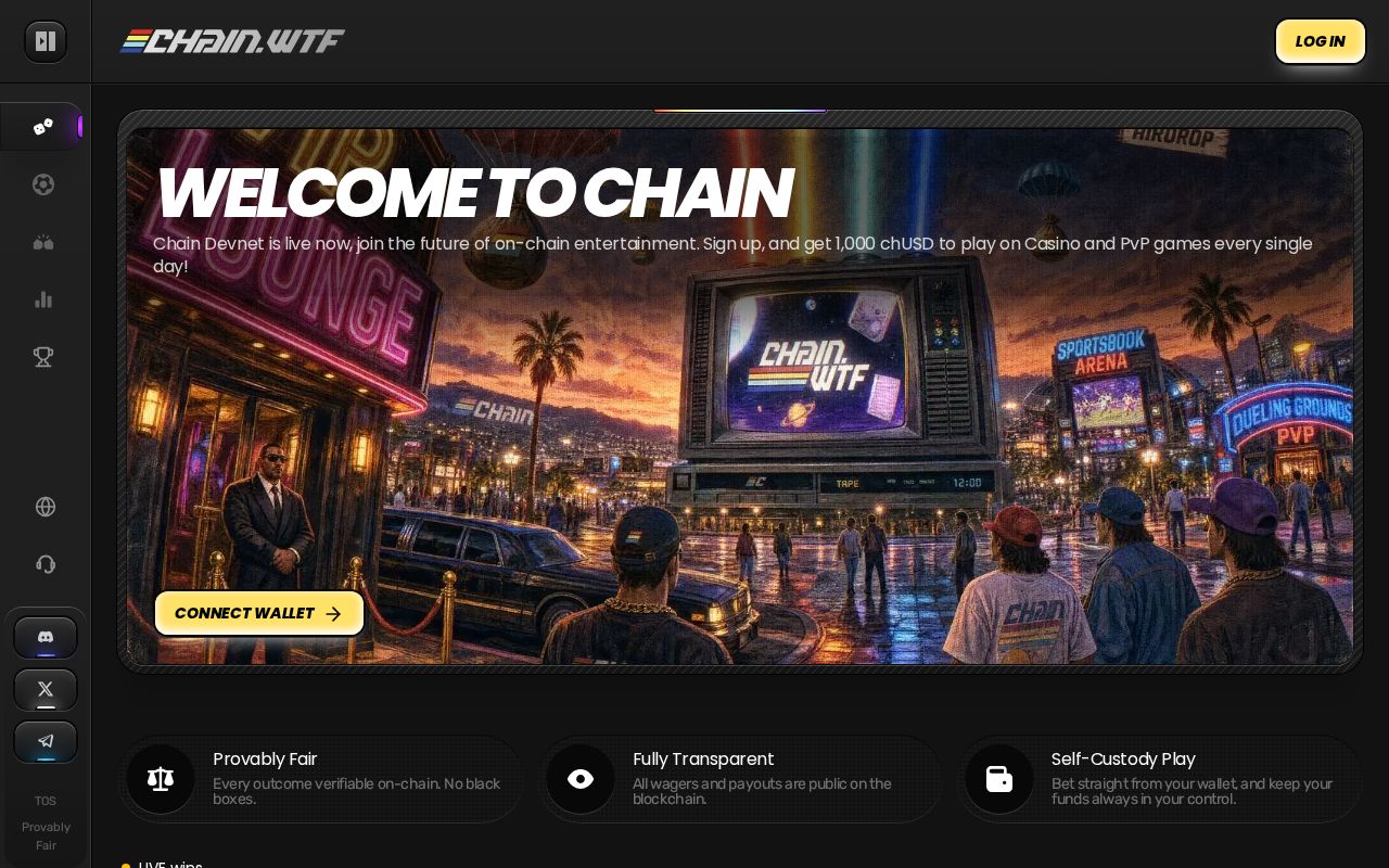 Preview of Chain.wtf