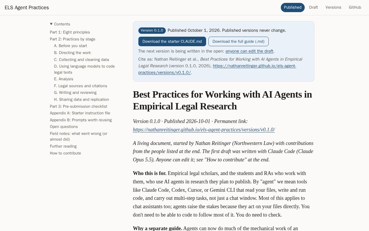 Preview of Els Agent Practices