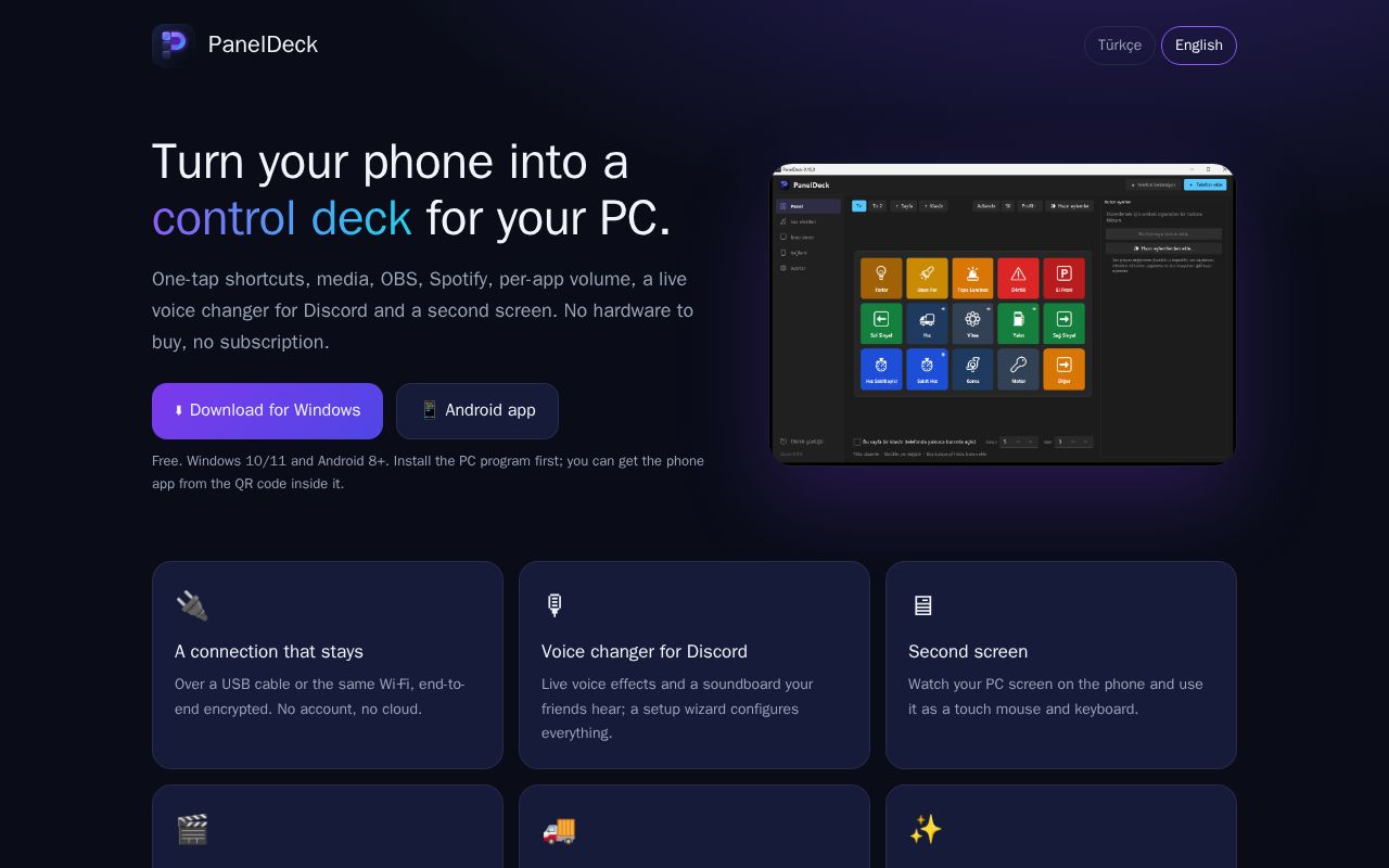 Preview of PanelDeck