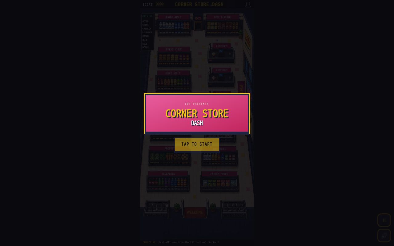 Preview of EBT PRESENTS CORNER STORE DASH