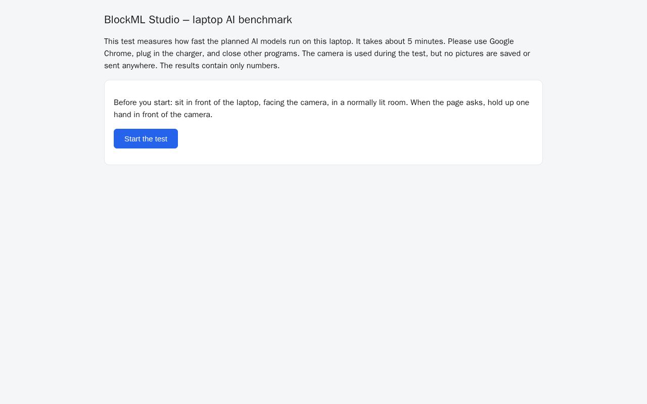 Preview of BlockML Studio