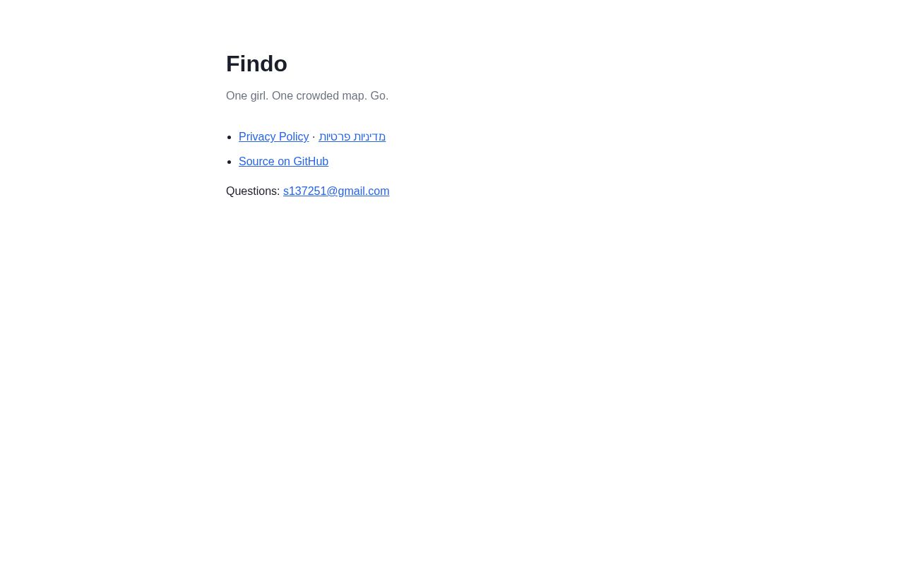 Preview of Findo
