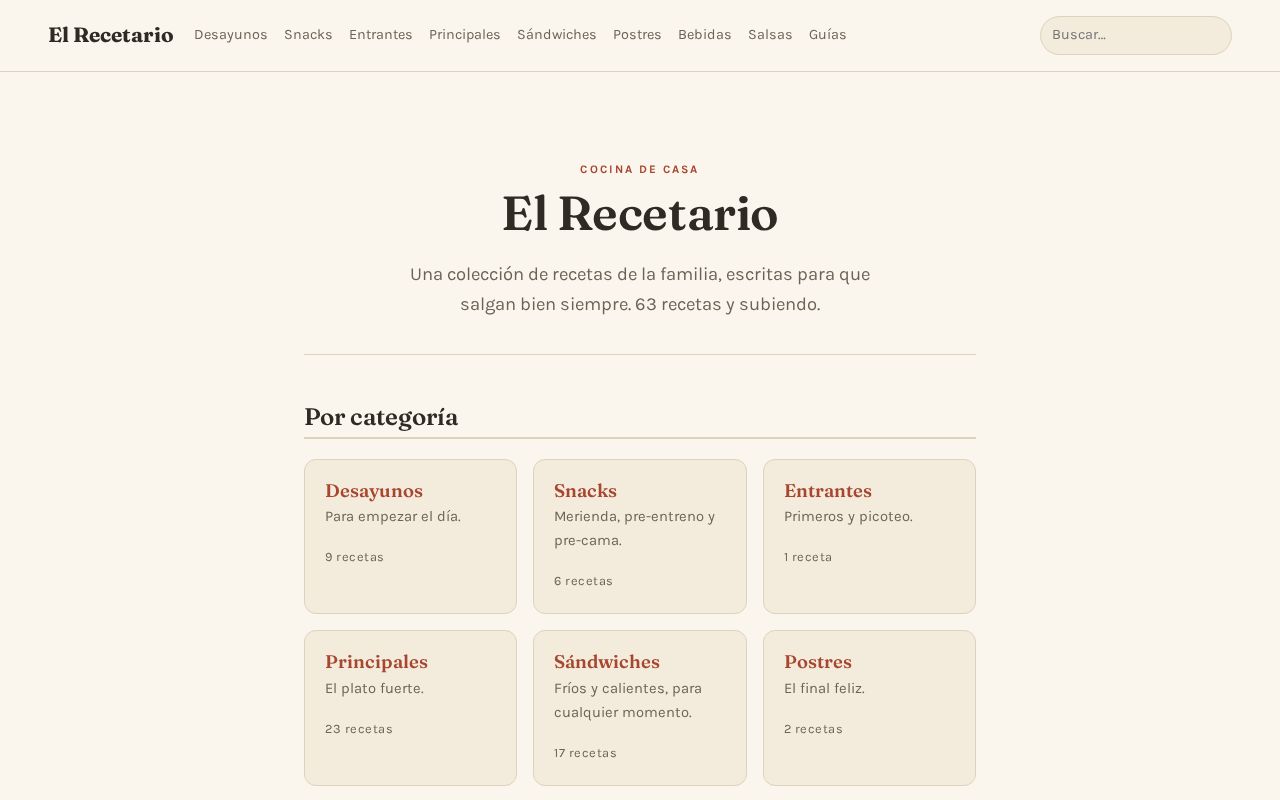 Preview of Libro De Recetas
