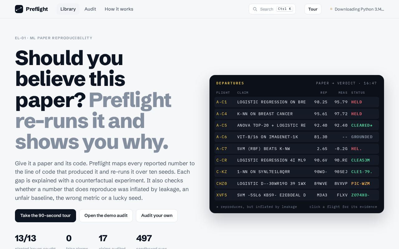 Preview of Preflight