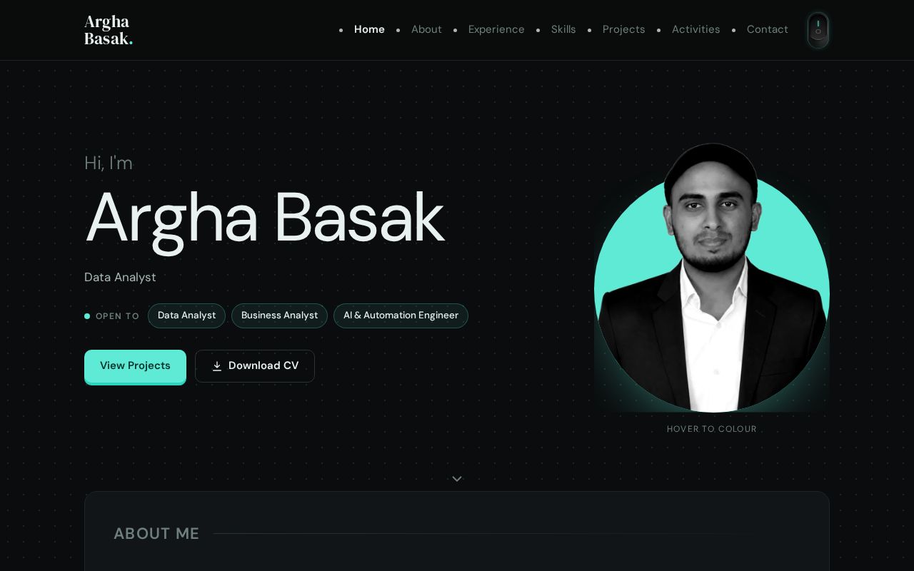 Preview of Arghabasak07 Github Io